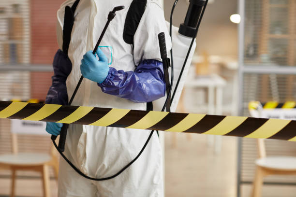 Professional Infectious Disease Decontamination technician working in Columbia, CA
